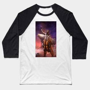 Steampunk Astronaut Baseball T-Shirt